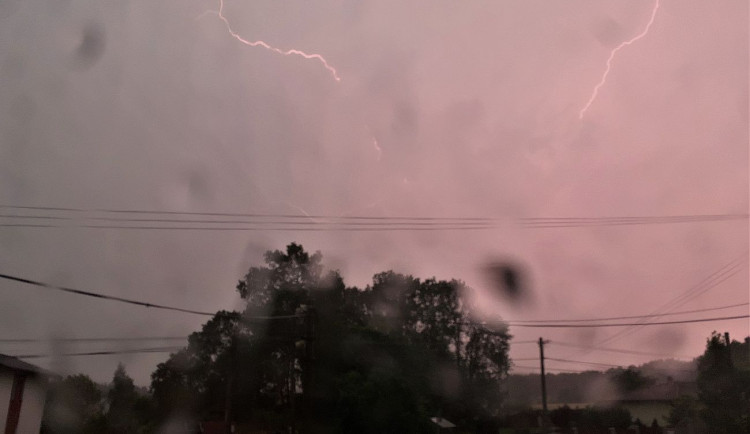 Bouřka na jižním Plzeňsku