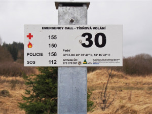 Aktivace traumabodu zachránila v Brdech život zraněné cyklistce v oblasti bez mobilního signálu