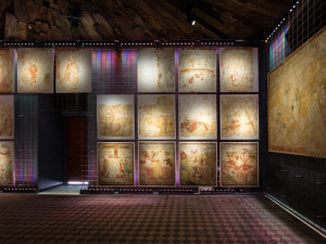 Na expozici se vzácnými freskami se podíleli i plzeňští studenti, sází hlavně na audiovizuální prvky