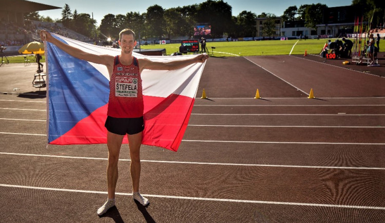 Výškař Jan Štefela přivezl zlato