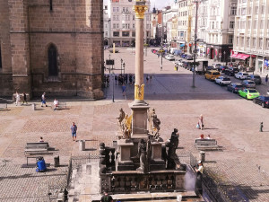 Teď se sloup čistí