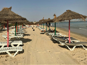 V hotelovém komplexu pro 3000 lidí pobývalo něco málo přes 200 turistů z Evropy