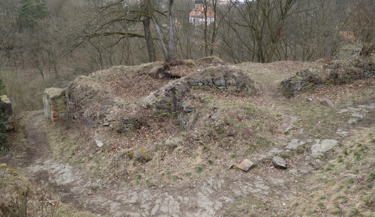 Zřícenina hradu Věžka