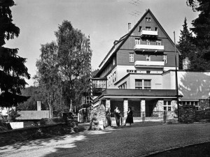 RIXI už jako zotavovna komunistického Ministerstva národní obrany v r.1963. Foto: Archiv Zdeňka Roučky.