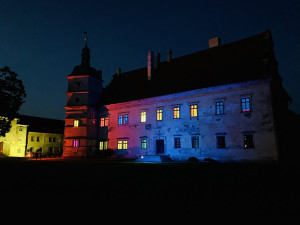 Hradozámecká noc představí památky doslova v jiném světle