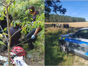 Bezvládné tělo pohřešovaného seniora našli policisté pod hrází rybníka, oživit se ho nepodařilo
