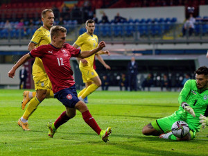 Čeští fotbalisté remizovali v přípravě s Ukrajinou 1:1, v nastavení srovnal Vydra