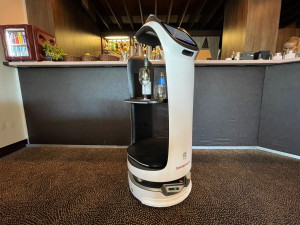 Šumavský hotel začal jako první využívat robotickou servírku, hosté jsou nadšení