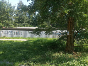 Soutěžní letáky s QR kódem jsou většinou umístěny na stromech nebo sloupech veřejného osvětlení.