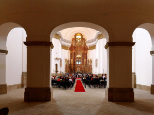 Dostavba barokního ambitu v Mariánské Týnici, foto: Úřad Plzeňského kraje
