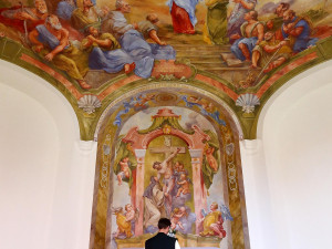 Dostavba barokního ambitu v Mariánské Týnici, foto: Úřad Plzeňského kraje