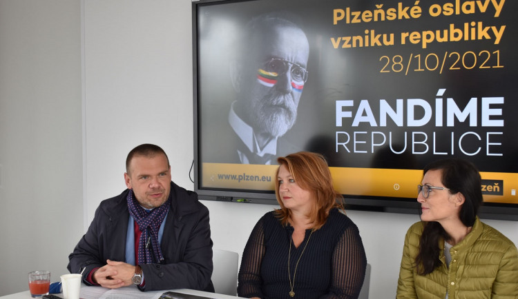 Plzeň se připravuje na oslavy vzniku republiky, připraví 40 atraktivních míst