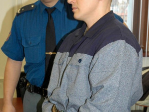 Robert Tempel v roce 2007 u plzeňského krajského soudu