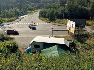 Takto původně vypadalo celé tábořiště