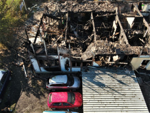 Záběry z dronů slouží hasičům při likvidaci požárů