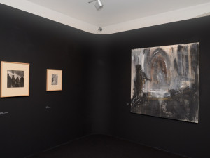 Západočeská galerie vystavuje fotografie J. Sudka a malby J. Špaňhela s tématem chrámu sv. Víta