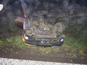 Nehoda u obce Novákovice