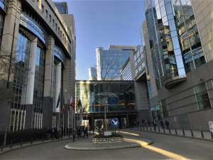 Sídlo Evropského parlamentu v Bruselu