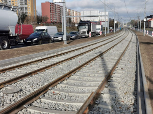 Končí tříměsíční výluka, na tramvajovou trať linky číslo 1 v Bolevci se vrací běžný provoz