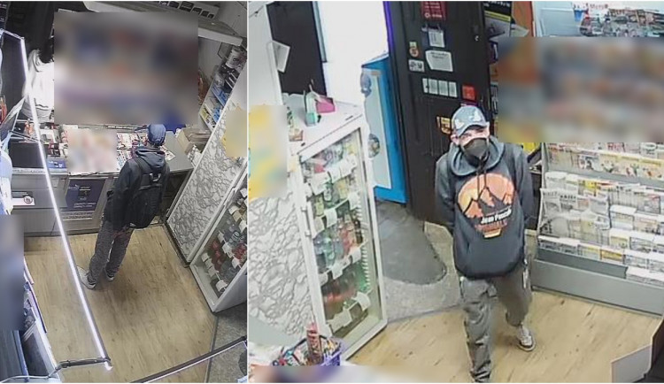 Drzý zloděj utrácí peníze z kradené karty, zachytila ho kamera
