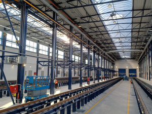 České dráhy dokončují v Plzni stavbu nového depa železničních vozidel za 200 milionů