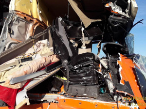 Požár náklaďáku ochromil provoz na dálnici D5. V koloně se následně srazily dva kamiony