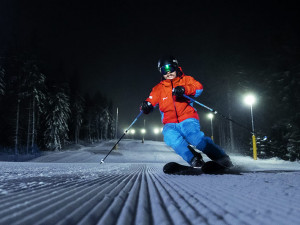 Nové večerní lyžování na Klínovci patří mezi nejlepší v ČR