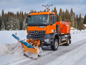 Krajští silničáři zajišťují v Plzeňském kraji zimní údržbu na 5032 kilometrech silnic se 123 sypači