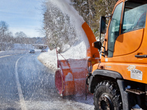 Krajští silničáři zajišťují v Plzeňském kraji zimní údržbu na 5032 kilometrech silnic se 123 sypači