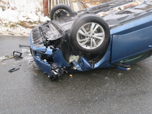 Nehoda v obci Všepadly