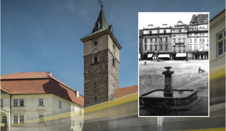 Historicky první plzeňská vodárna zajišťovala přívod vody do kašny na náměstí