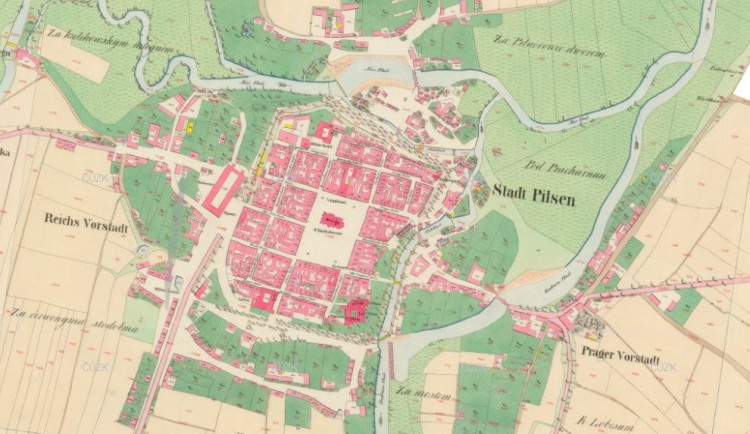 Vědci zpracovávají staré katastrální mapy. Podívejte se, jak to u vás vypadalo v roce 1826