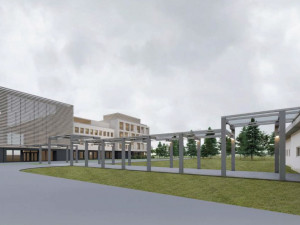 Už v létě bude hotové nové parkoviště pro 200 vozidel v areálu Rokycanské nemocnice