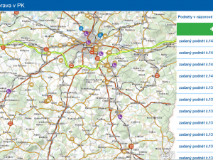 Názorová mapa Plzeňského kraje se plní podněty od veřejnosti, jak zlepšit dopravu na konkrétních místech