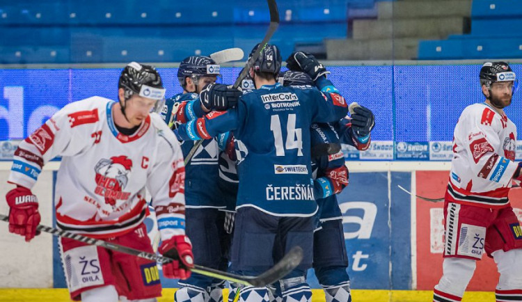 Hokejisté Plzně díky dvěma využitým přesilovkám zdolali Olomouc 2:1