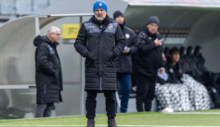 Trenér Viktorie Plzeň vyhlíží s optimismem jarní část fotbalové sezóny, o titulu se ale bavit nechce