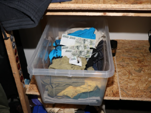 Policie při razii na nelegální pěstírnu marihuany objevila náboje i materiály k výrobě pyrotechniky