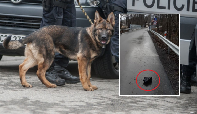 Nález odložených pánských bot nedaleko od mostu přes Úslavu rozpoutal rozsáhlou pátrací akci