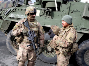 Na Rozvadov dorazí večer první část amerického vojenského konvoje