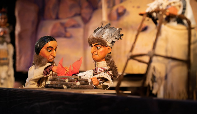 Pádístepí, náčelník Bizonů, foto: Václav Čtvrtník