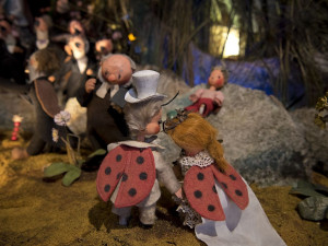 Dioráma Svatba u Broučků, foto: Muzeum loutek