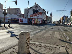 Místo tragické nehody na Klatovské třídě