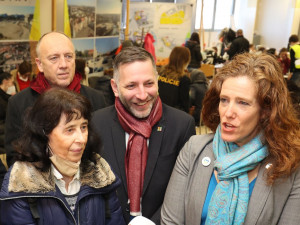 Centrum pomoci Ukrajině v Plzni navštívila zástupkyně amerického velvyslance v ČR Jennifer Bachusová