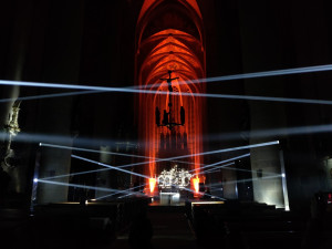 Projekce Nebeská symfonie v katedrále sv. Bartoloměje