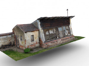 Oranžerie v areálu zámku v Červeném Poříčí