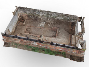 Archeologická situace oranžerie