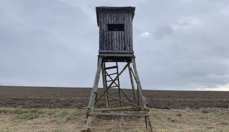 Po muži, který vyhrožoval oběšením, pátrali psovodi i myslivec. Nakonec ho našli na posedu