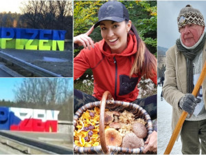 BŘEZEN 2022: Přestříkání ukrajinských barev, příběh nejznámější české houbařky i odchod šumavské legendy
