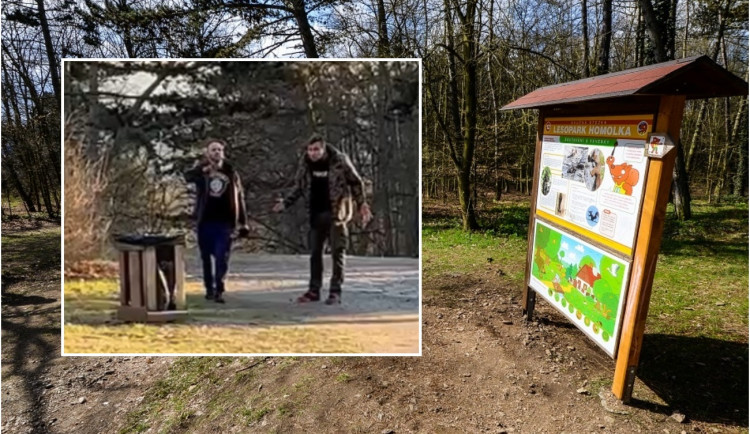 V souvislosti s incidentem pátrá policie po totožnosti osob na snímku