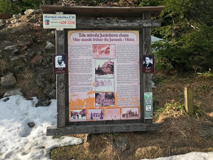 Ztracený trůn krále Zmizelé Šumavy je už opět na původním místě, našel ho náhodně jeden turista